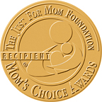 Mom's Choice Award Gold Embossed Seal